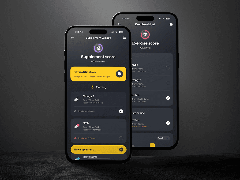 Wellness & Supplement Tracker